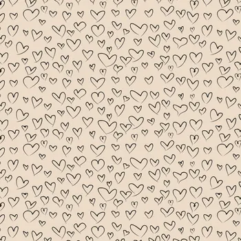 Balící papír Balicí papír - srdce, recyklovaný papír, rozměr 88 x 135 cm