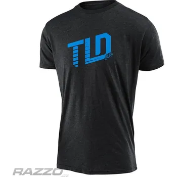 Chlapecké tričko Dětské tričko TroyLeeDesigns Youth Trackside Tshirt Heather Charcoal Youth - M