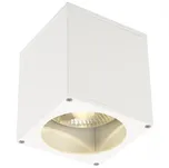 SLV 229551 Theo Ceiling, stropní venkovní svítidlo, 1x75W GU10 ES111, bílá, výška 15cm, IP44
