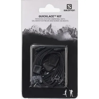 Oblečení a móda náhradní set tkaniček Salomon - Quicklace - 326672 (Salomon Quicklace - ČERNÉ)