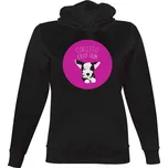 Dámská mikina s kapucí s potiskem Mikina Corgito dámská černá dámské