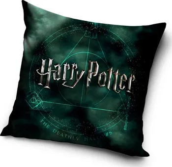 Povlak na dekorativní polštářek Carbotex Harry Potter povlak na polštářek 40 x 40 cm