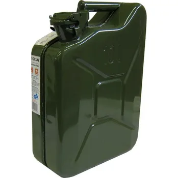 Kanystr Kanystr Ural 10 l (plechový, zelený, bez držáku)