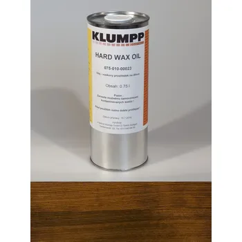 Olej na dřevo Hard Wax Oil - Olivová hněď 233, plechovka 0,75 l, vnitřní olej na nábytek s tvrdým voskem