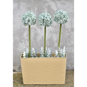 umělá květina Česnek mátový 90 cm (111820 001 K03380 česnek)