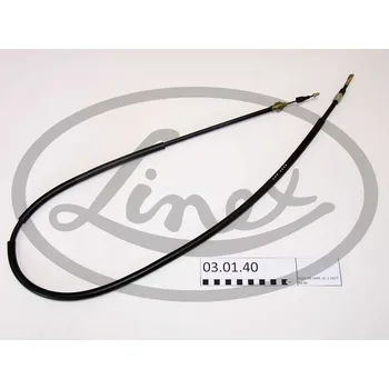 Lanko parkovací brzdy Tazne lanko, provozni brzda, , 4D0609721J, LINEX, 03.01.40