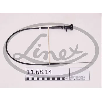 Lanko parkovací brzdy Lanko plynu, , LINEX, 11.68.14