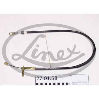 Lanko parkovací brzdy Tazne lanko, provozni brzda, , 1704200385, LINEX, 27.01.58