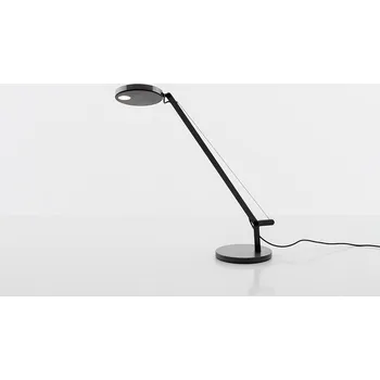 Lampička Artemide Demetra Micro Table, antracitová stolní lampička s dotykovým stmívačem, 6W LED 2700K, 51,5cm