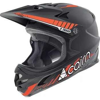 Cyklistická přilba helma Cairn X Track Pro - Mat Black/Orange S