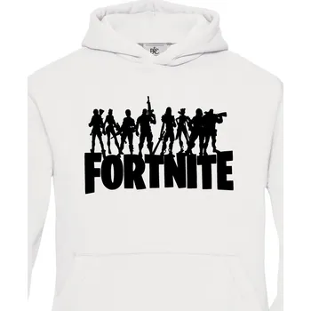 Chlapecká mikina Dětská mikina Fortnite, Barva Bílá, Velikost 134-140, Canvas Dětská mikina Bezvatriko.cz 1