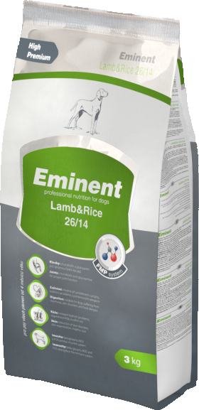 Eminent lamb & rice 15 clearance kg