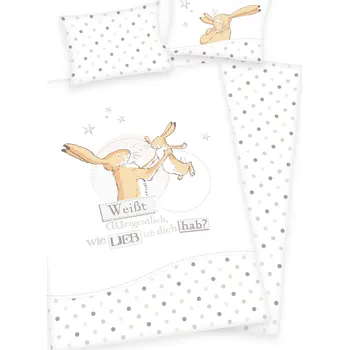 Povlečení Herding | Povlečení do postýlky Zaječí maminka Bio Gots, 100x135, 40x60, 100% bavlna