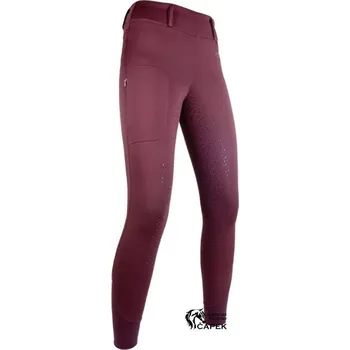 Jezdecké kalhoty Zimní legíny HKM -MORELLO- - Modrá - 36/38