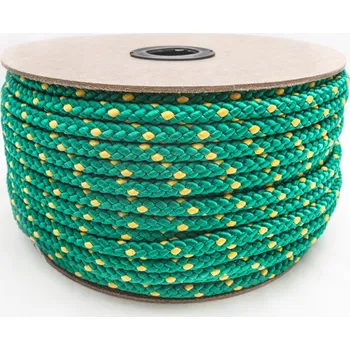 Lano PP 8 Polypropylenové lano PP pletené bez jádra d8