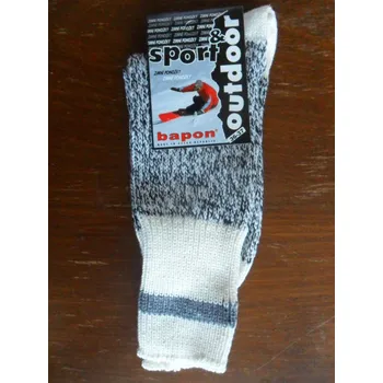 Dámské ponožky Bapon-Štepon dámské zimní ponožky VENDA 38-40(25-26) (zimní řetízkované ponožky)