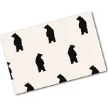 Kuchyňská deska skleněná Medvědi