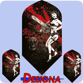 Příslušenství pro šipky Letky DESIGNA Alchemy F2477 úzké