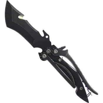 Kuchyňský nůž Chladné zbraně Multifunkční nůž s nůžkami "ROCK, PAPER, SCISSORS" 4v1