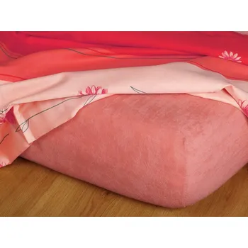Prostěradlo Lososové jersey prostěradlo 60x120 cm