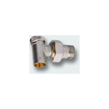 Ventil H-Line rohové radiátorové uzavíratelné šroubení 1/2" x 15 mm, pájecí