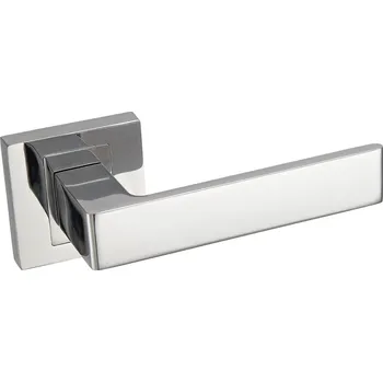 Dveřní kování Infinity Line Apollo KAO chrom 700 - čtvercové rozetové kování satina KAO 300