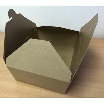 Dóza na potraviny Papírová krabička na jídlo střední (cena za 50ks)