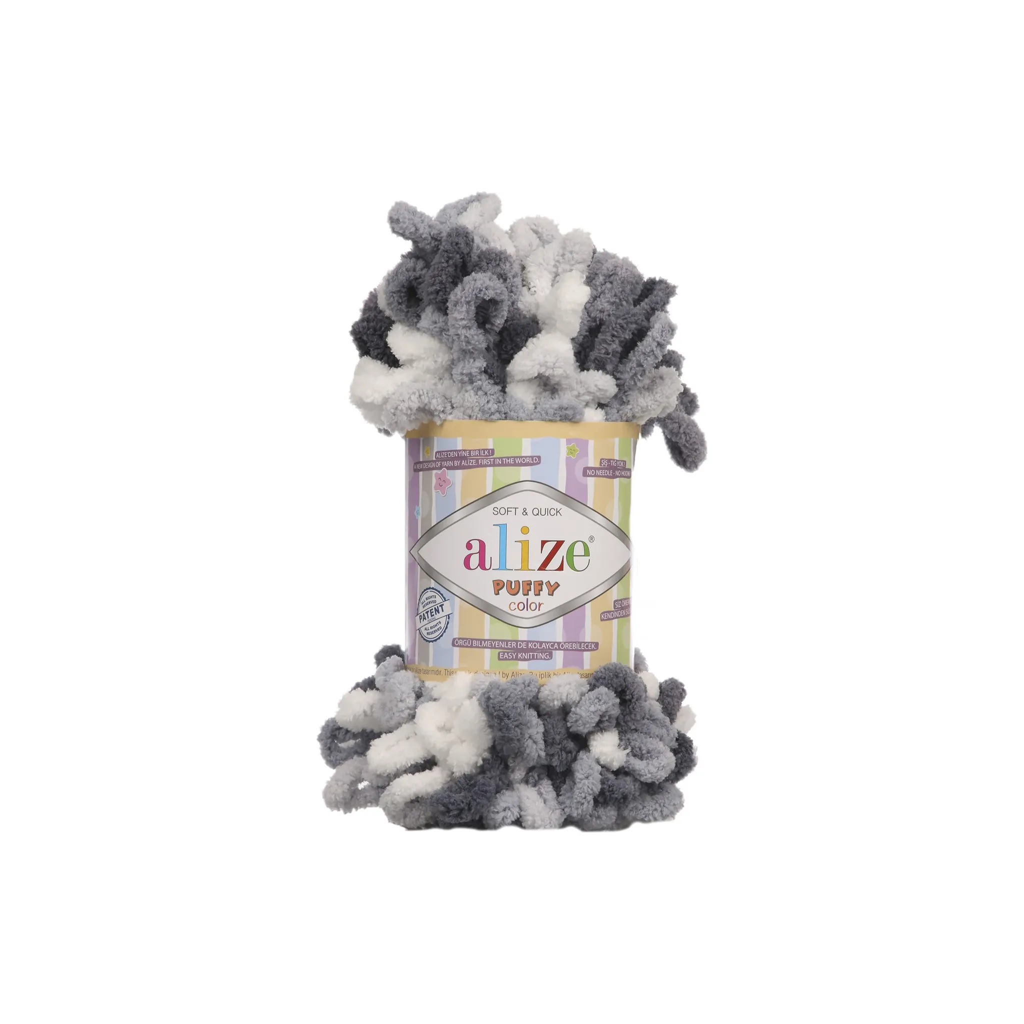 Fotografie 1 - Příze Alize Puffy Color 5925
