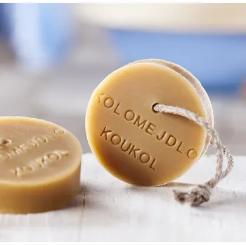 Mýdlo Kolomejdlo / šampón s provázkem ŘEBŘÍČEK 80g