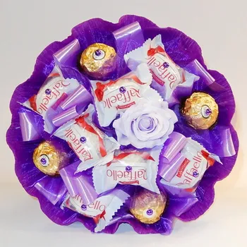 umělá květina Ateliér Confetti Kytice z bonbónů - Ruth