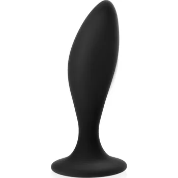 Anální kolík HEDVÁBNĚ HLADKÝ ANÁLNÍ KOLÍK S PŘÍSAVKOU, ŠTÍHLÝ ANÁLNÍ PLUG - 7436355