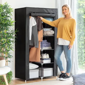 Šatní skříň Innovagoods Armäri 779092 látková