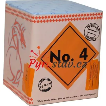 Zábavní pyrotechnika Ohňostroje SIPO s.r.o. Kompakt NO. 4 16 ran