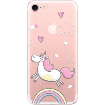 Pouzdro na mobilní telefon Odolné silikonové pouzdro iSaprio - Unicorn 01 - iPhone 7