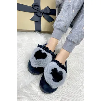 Dámské pantofle Prety Dámská papuče srdce MD0216B Velikost: 36