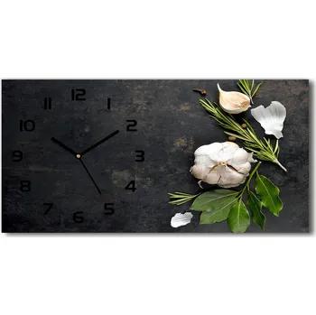 Hodiny Moderní skleněné hodiny na stěnu Čersnek