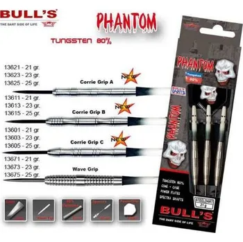Šipka Bull´s Šipky Steel Phantom Wave Grip 25gr. 13675