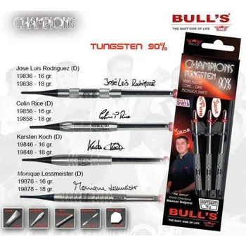 Šipka Bull´s Šipky Champions 16gr. Monique Lessmeister 19876