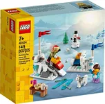 LEGO 40424 Zimní koulovačka