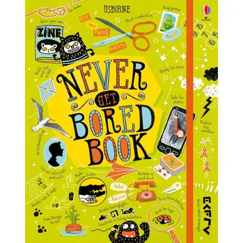 Never get bored book