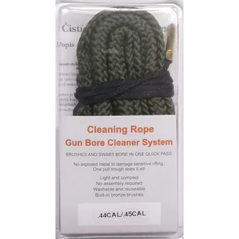 Čistící sada Čistící šňůra Bore Cleaner kulová r. .44cal./.45cal.