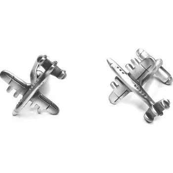 Manžetový knoflíček Manžetové knoflíčky letoun, těžký bombardér S patinou