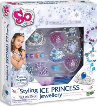 Dětské navlékací korálky HM Studio Korálky Ledová princezna