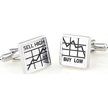 Manžetový knoflíček Manžetové knoflíčky pro burzovní makléře