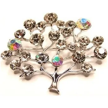 Brož Brož rozkvetlý strom na ples