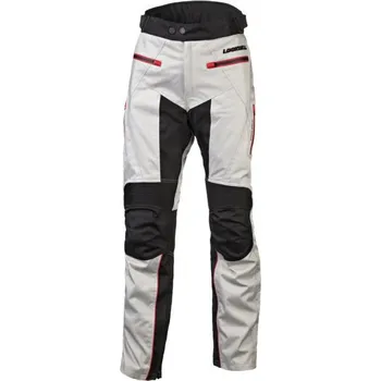 Moto kalhoty Pánské textilní kalhoty na motocykl Lookwell OUTBACK šedo-černé Velikost: L