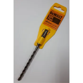 Příslušenství pro zahradní stavbu Dewalt vrták SDS plus do betonu 6,5mm/100x160mm, dvoubřit
