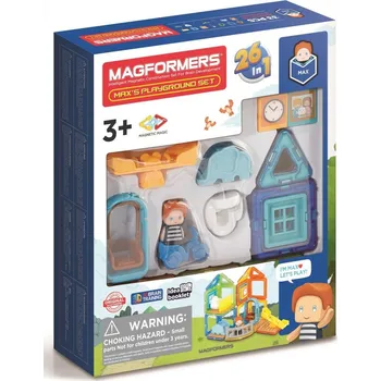 Stavebnice Magformers Magformers Mini Maxíkovo hřiště 33 dílků