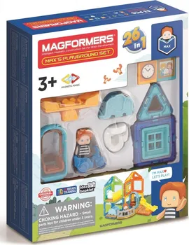 Stavebnice Magformers Magformers Mini Maxíkovo hřiště 33 dílků
