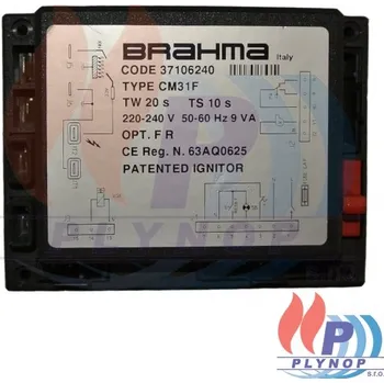 Příslušenství ke kotli Zapalovací centrála BRAHMA CM 31F - turbo - IMMERGAS - 01CEAP001 / 01CEAP0010000